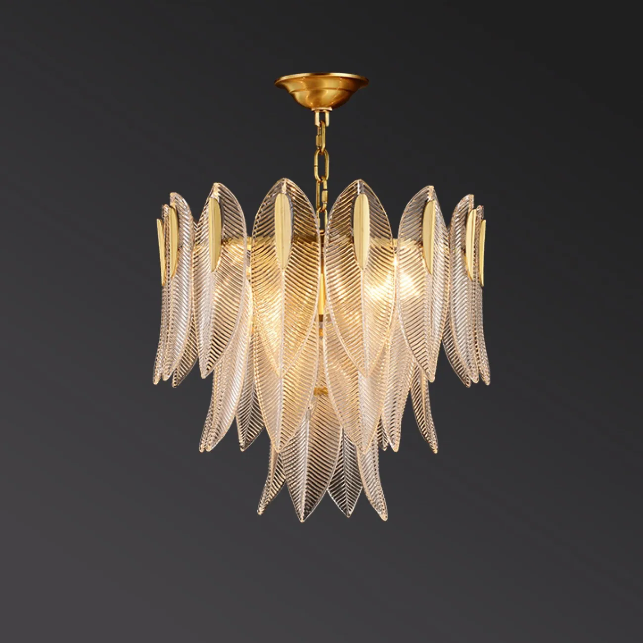 Дизайнерская стеклянная люстра в стиле постмодерн NIBA Дизайнерская стеклянная люстра в стиле постмодерн NIBA