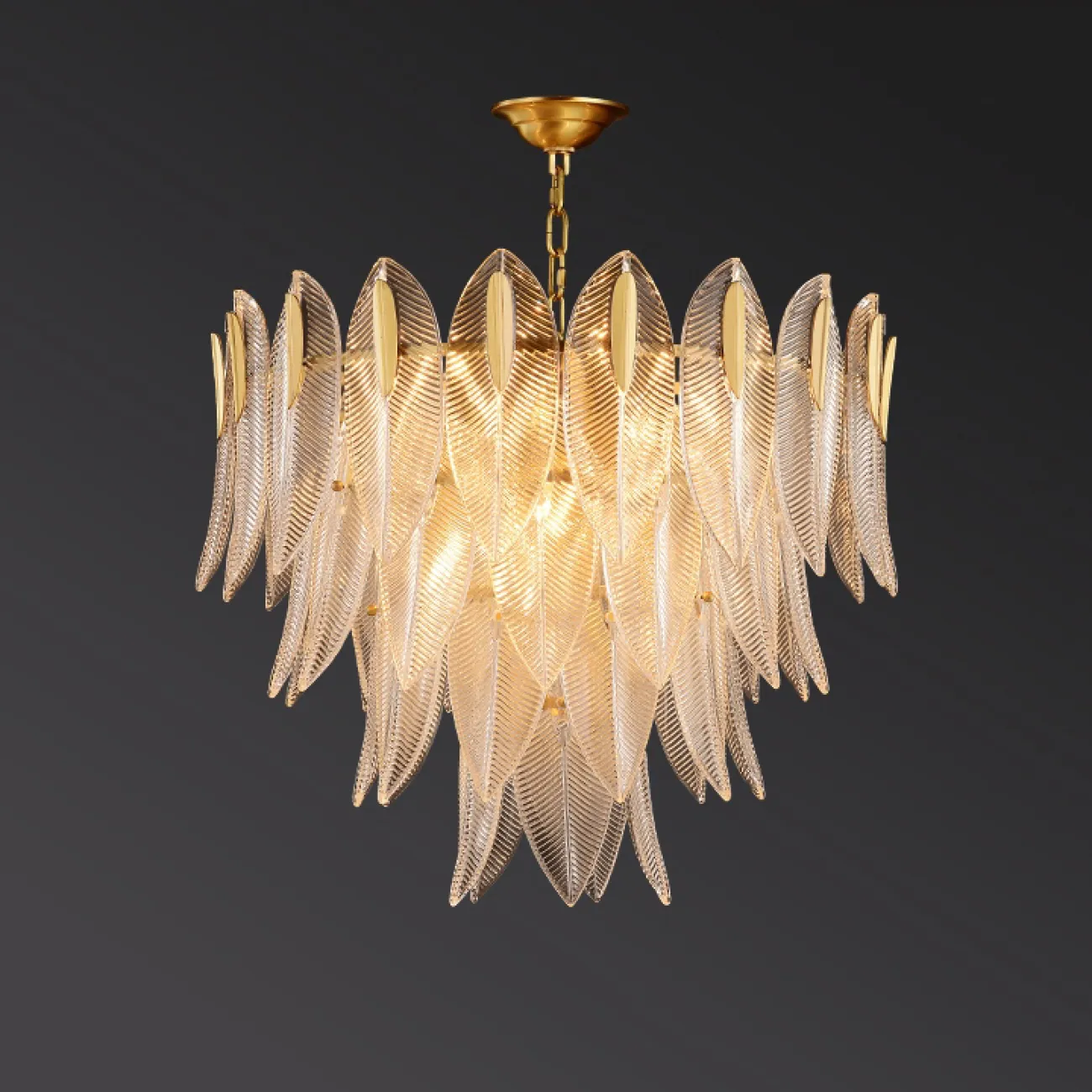 Дизайнерская стеклянная люстра в стиле постмодерн NIBA Дизайнерская стеклянная люстра в стиле постмодерн NIBA