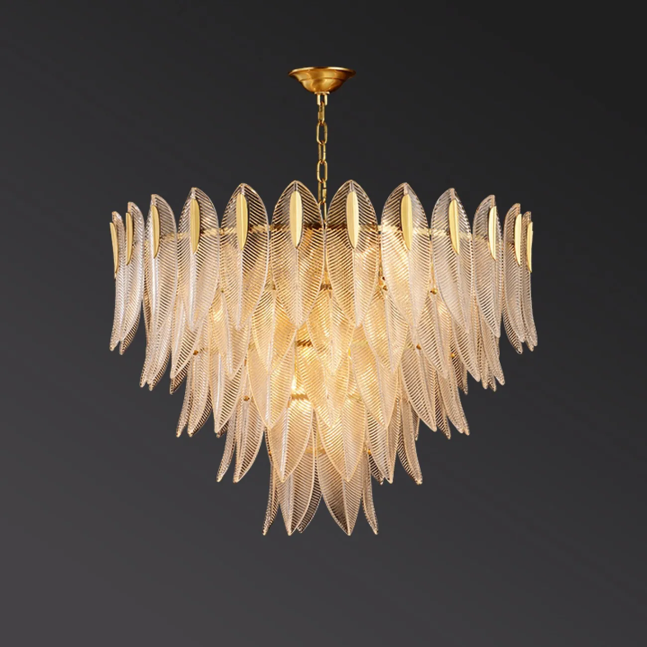 Дизайнерская стеклянная люстра в стиле постмодерн NIBA Дизайнерская стеклянная люстра в стиле постмодерн NIBA