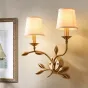 Бра на металлическом каркасе с текстильным абажуромODINE WALL
