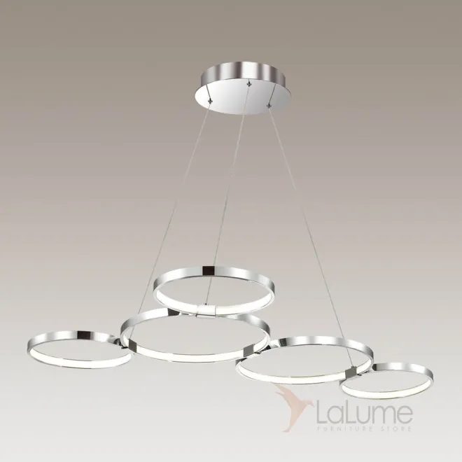Серия дизайнерских люстр в виде композиции из колец OLAV Серия дизайнерских люстр в виде композиции из колец OLAV