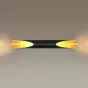 Настенный светильник с внутренней отделкой из золотистого фольгирования ORO WALL