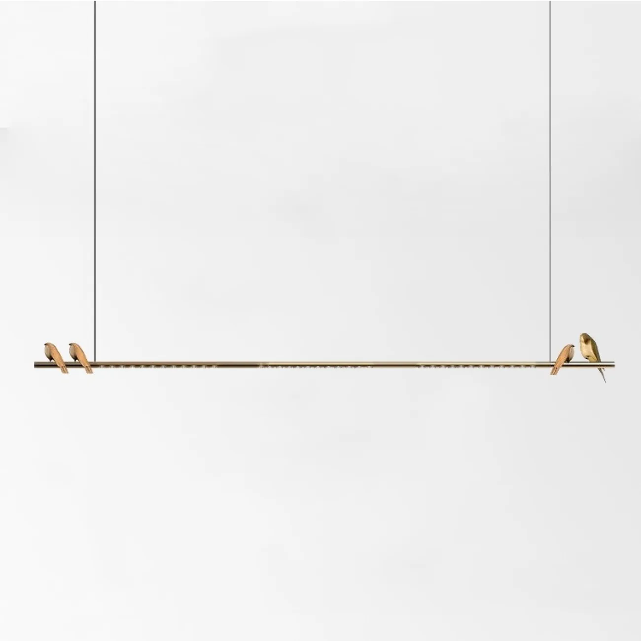 Реечный светильник на струнном подвесе с LED источником света ORRIN