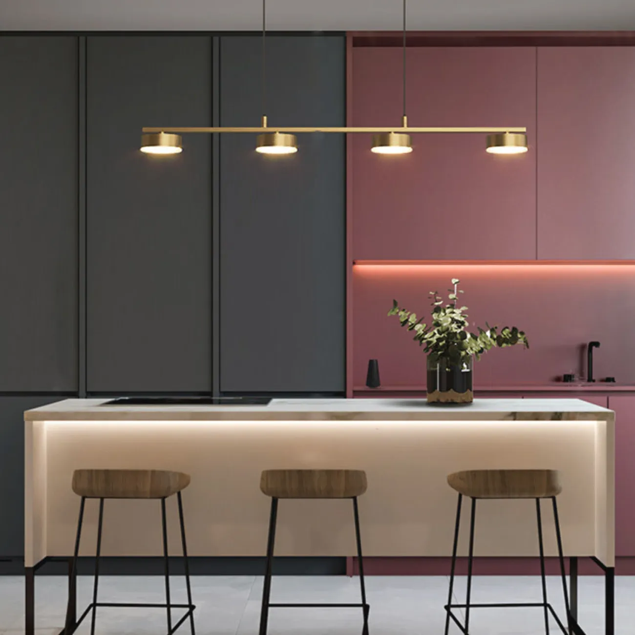 Светодиодный светильник на реечном каркасе PEER