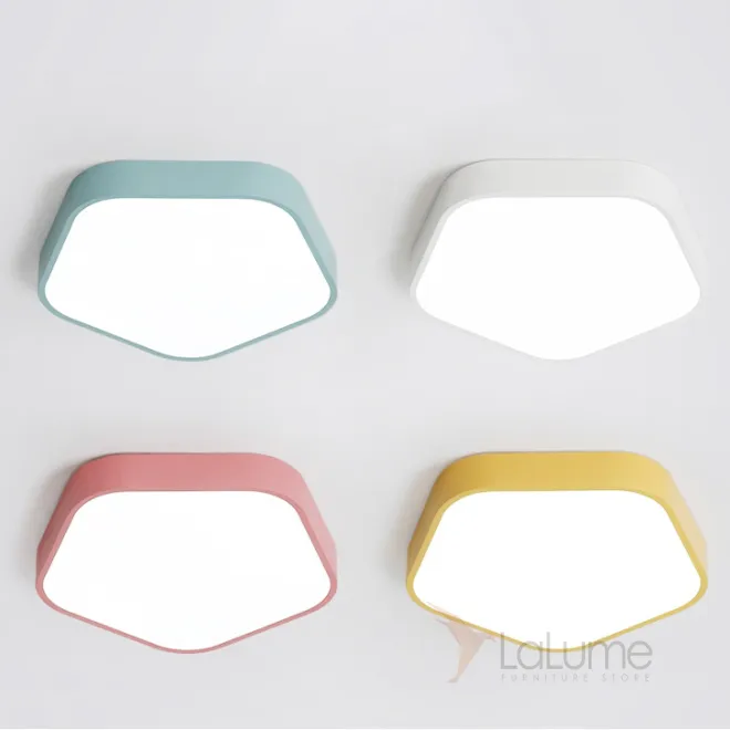 Светодиодный потолочный светильник в скандинавском стиле PENTA Светодиодный потолочный светильник в скандинавском стиле PENTA