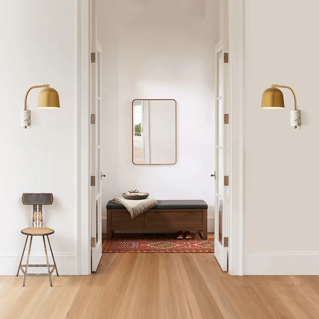 Поворотный настенный светильник с регулировкой наклона плафона PERNILLE WALL Поворотный настенный светильник с регулировкой наклона плафона PERNILLE WALL