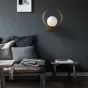 Настенный светильник в виде стилизованной птицы STRIZH WALL
