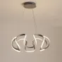 LED люстра на струнном подвесе представленная в двух модификацияхPRIYA