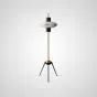 Торшер на треноге с плафоном из стекла RONA