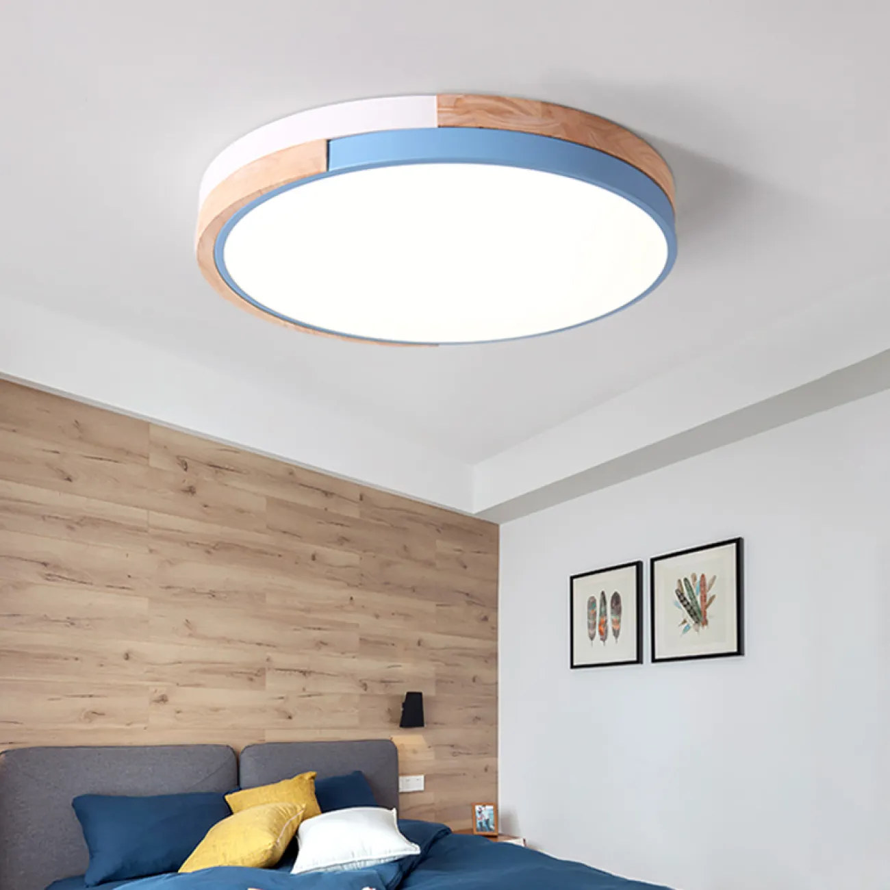 Светодиодные потолочные светильники в скандинавском эко стиле RONDO