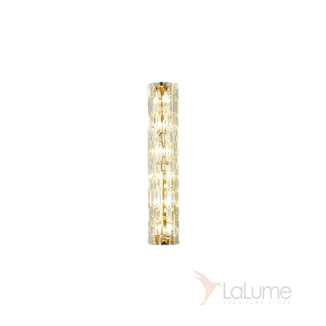 Светодиодный настенный светильник-бра из фактурного стекла RUTA