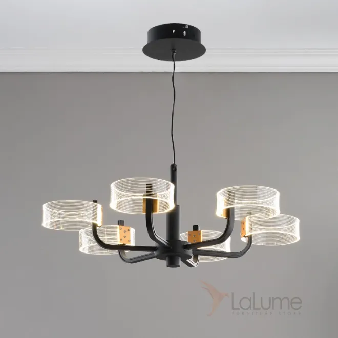 Серия светодиодных подвесных люстр в современном стиле SENSE RINGS