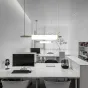 Светодиодный подвесной светильник с туннельным корпусом из стекла SIGVOR