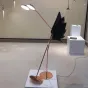 Дизайнерский напольный светильник, стилизованный под птицу STRUTS