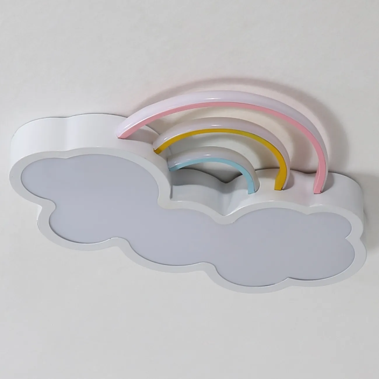 Светодиодный потолочный светильник в виде облака с радугой SUMMER