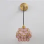 Настенный светильник-бра со стеклянным абажуром SUM WALL