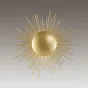 Настенный светильник в виде солнечного диска с расходящимися лучами SUN WALL