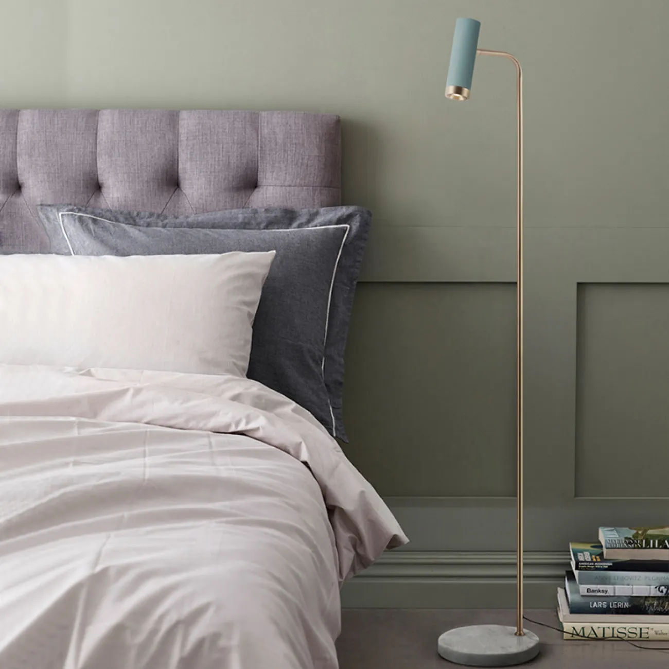 Минималистский торшер в скандинавском стиле с регулировкой наклона плафона TALSI FL