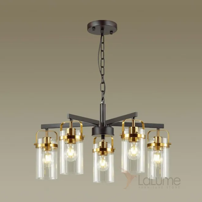 Серия люстр с удлиненной цилиндрической формой плафонов TILDA CH Серия люстр с удлиненной цилиндрической формой плафонов TILDA CH