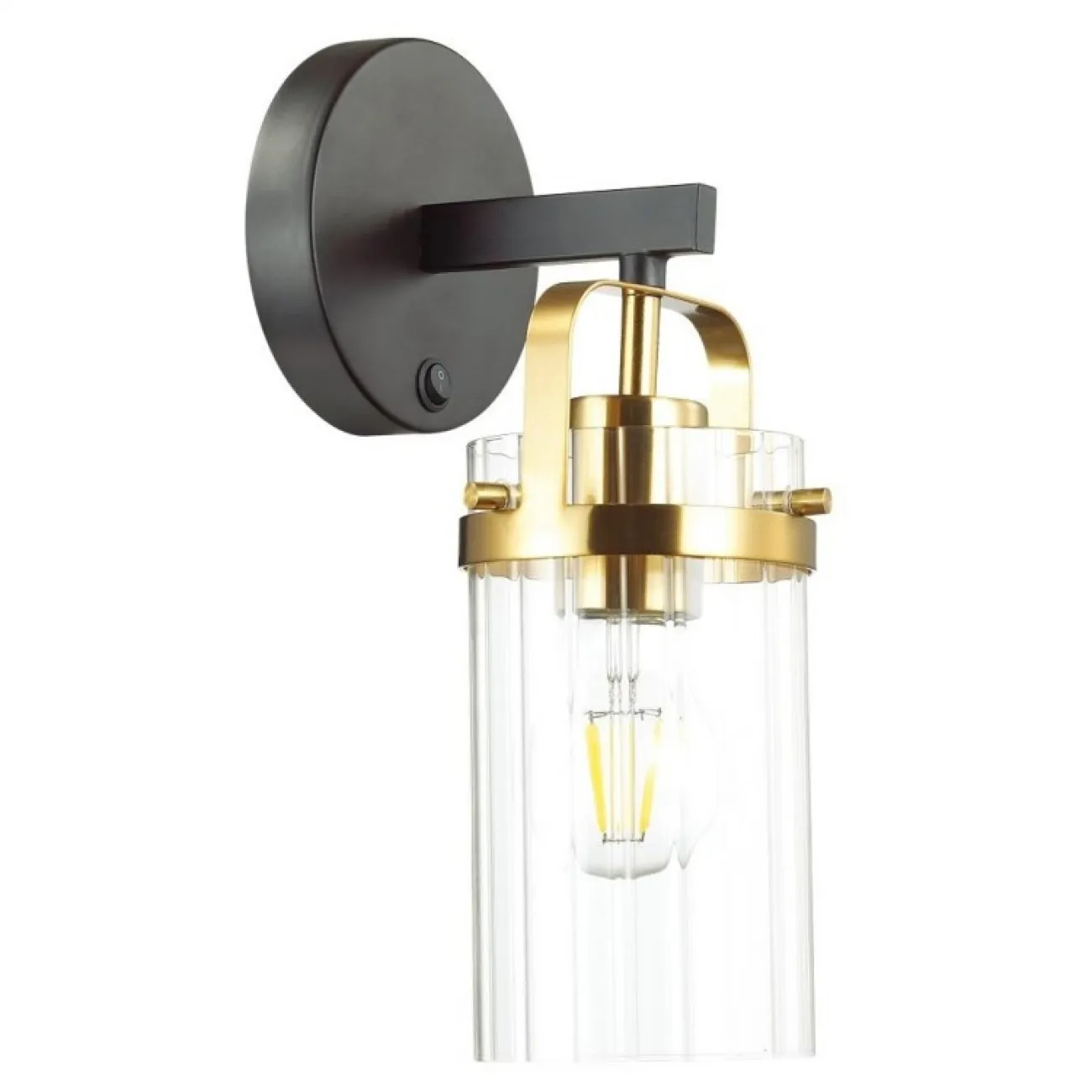 Бра с удлиненной цилиндрической формой плафона TILDA WALL