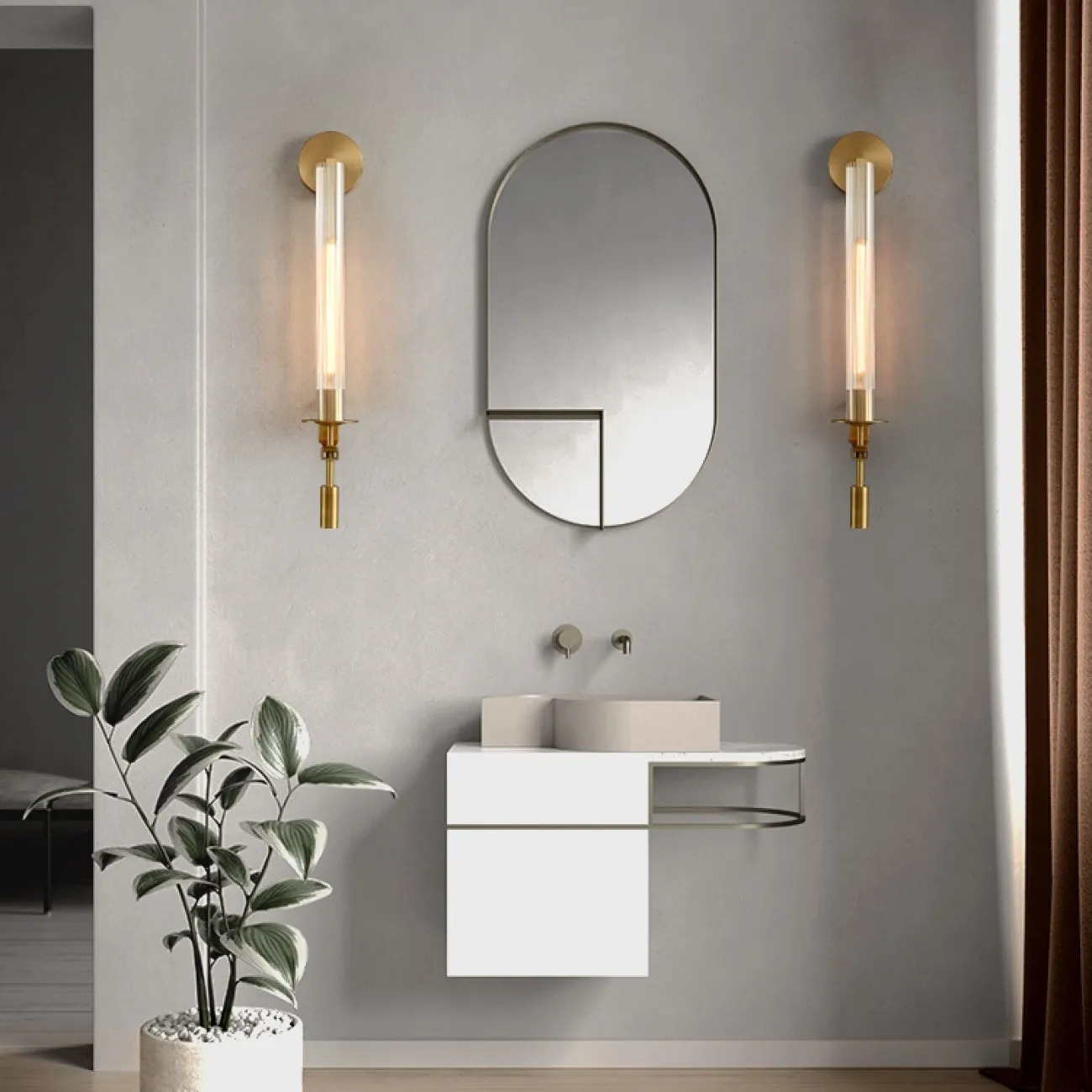 Настенный светильник в стиле постмодерн TOULON Настенный светильник в стиле постмодерн TOULON