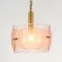 Дизайнерский подвесной светильник из цветного стекла TRINO