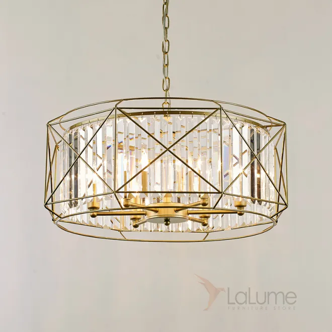 Дизайнерская люстра из стекла VELM