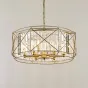 Дизайнерская люстра из стекла VELM