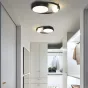 Потолочный светильник в виде комбинации круглого плафона с led-матрицей и шарообразных плафонов на кольцевом каркасе VESTA