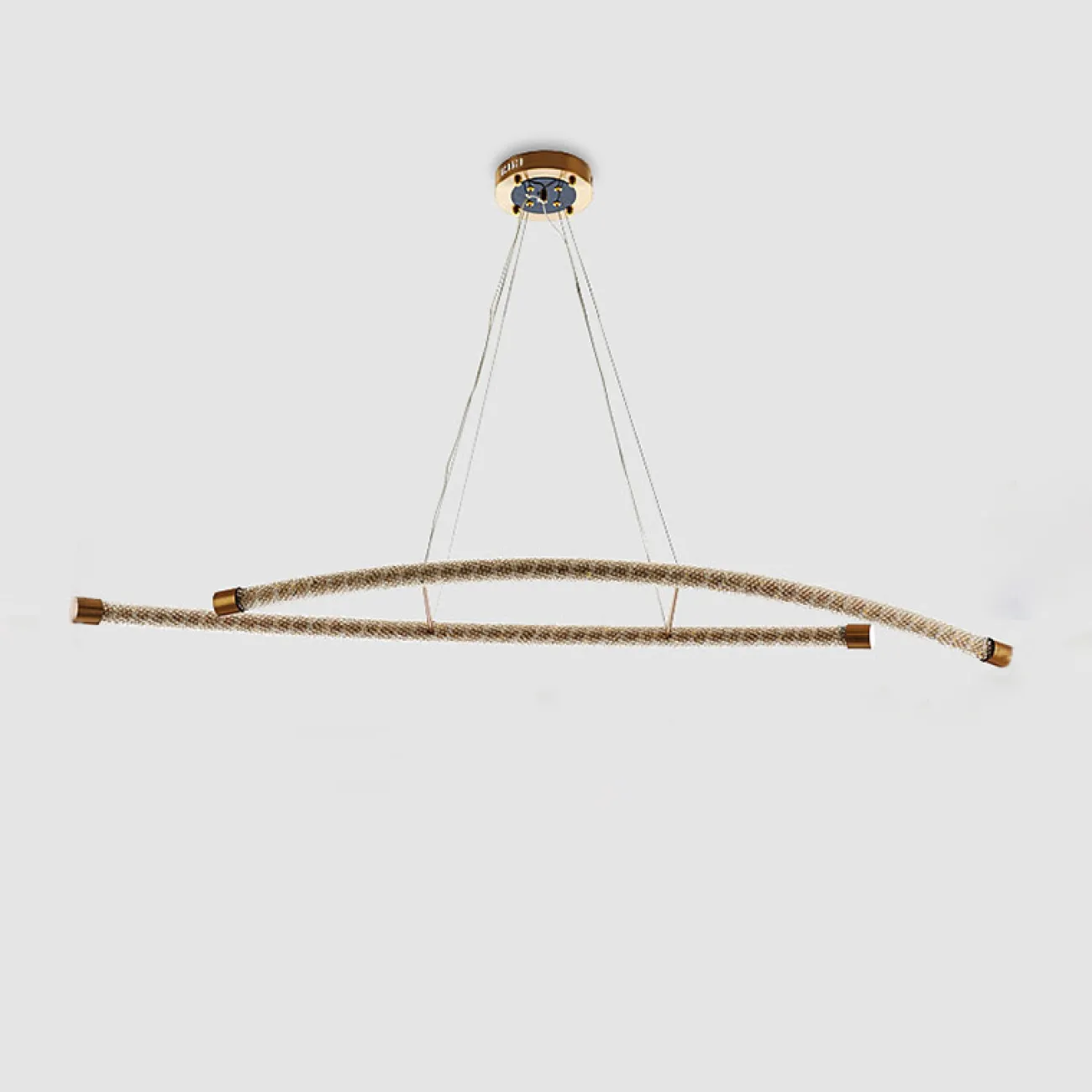 Дизайнерская светодиодная люстра на струнном подвесе VIDAGO DNA