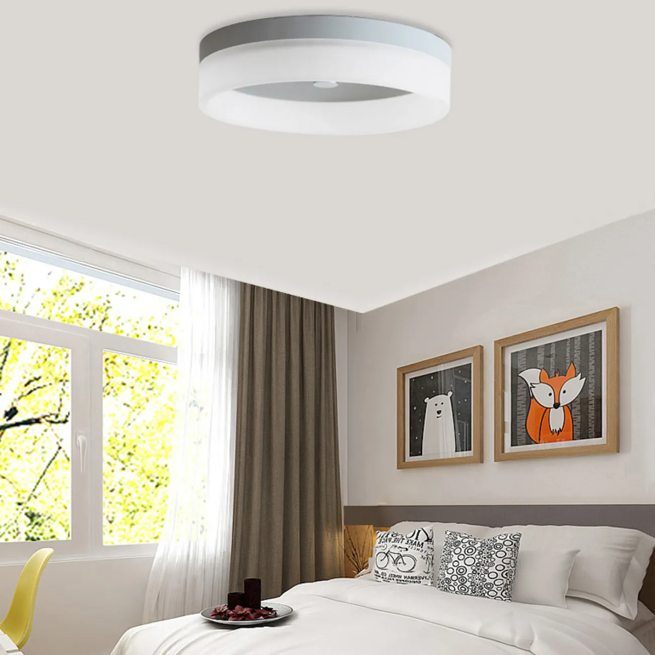 Серия цветных тонких светодиодных потолочных светильников WHEEL Серия цветных тонких светодиодных потолочных светильников WHEEL