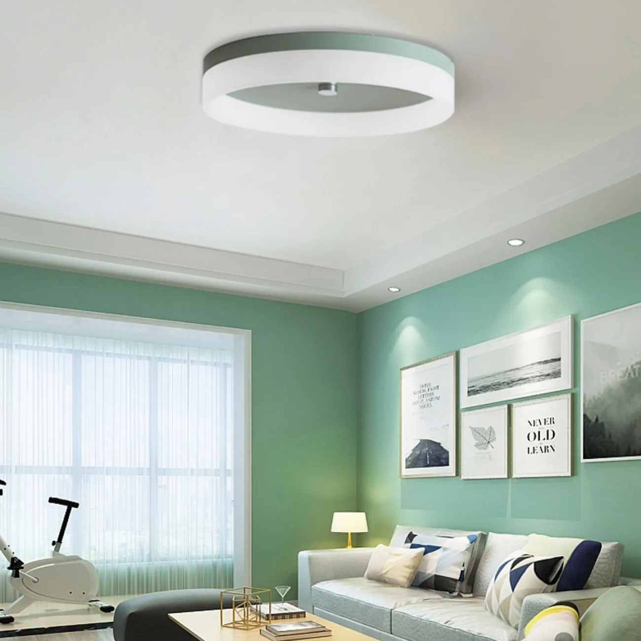 Серия цветных тонких светодиодных потолочных светильников WHEEL Серия цветных тонких светодиодных потолочных светильников WHEEL