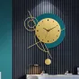 Роскошные дизайнерские скандинавские настенные часы декор для гостиной украшение стен дома или  ресторана LaLume-KKK20258-20