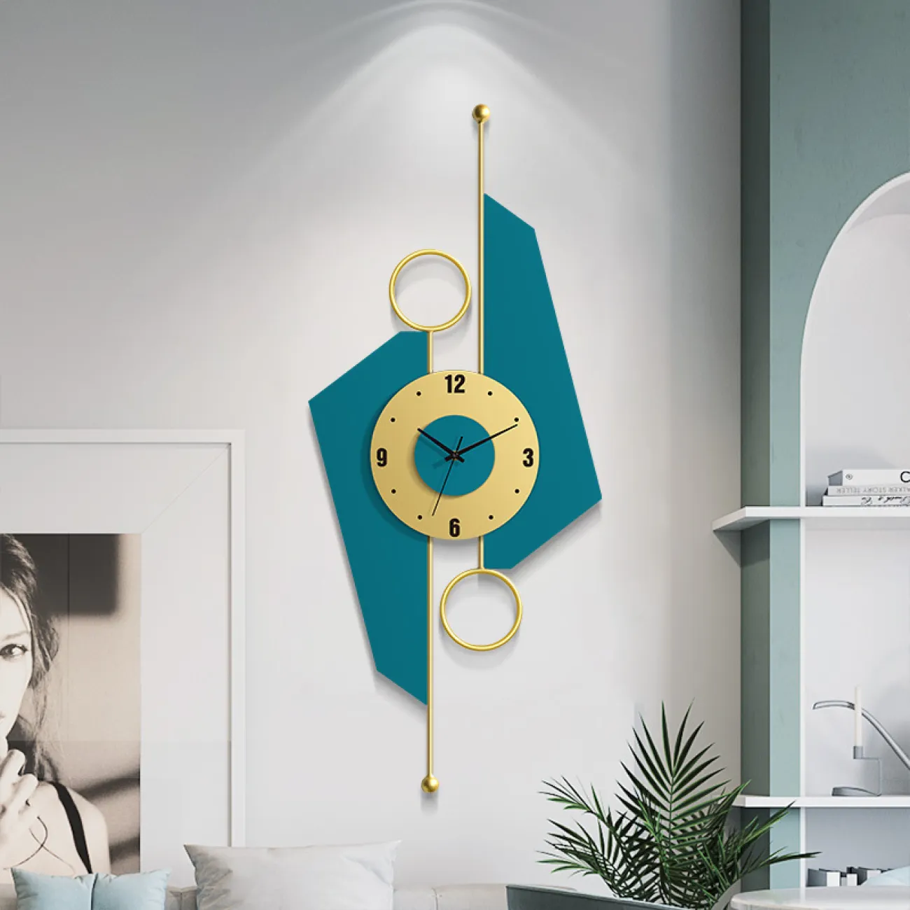  Современные дизайнерские минималистские креативные настенные часы LaLume-KKK20259-20