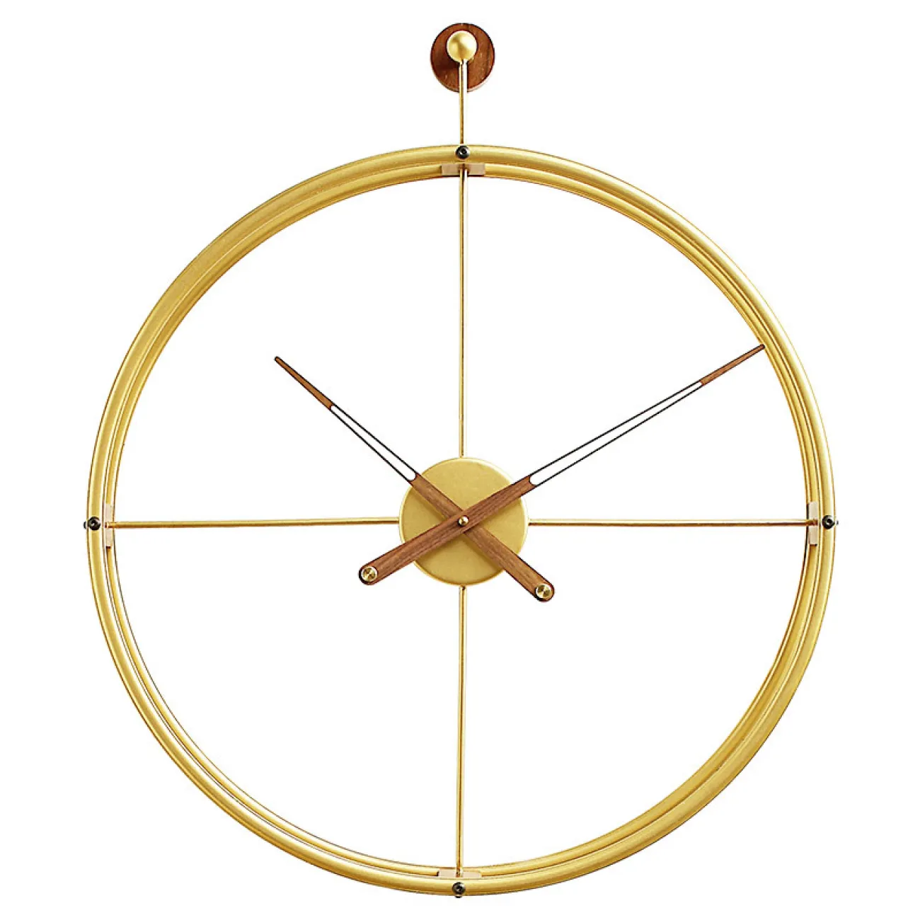 Минималистские модные настенные часы для гостиной в современном испанском стиле LaLume-KKK20260-20