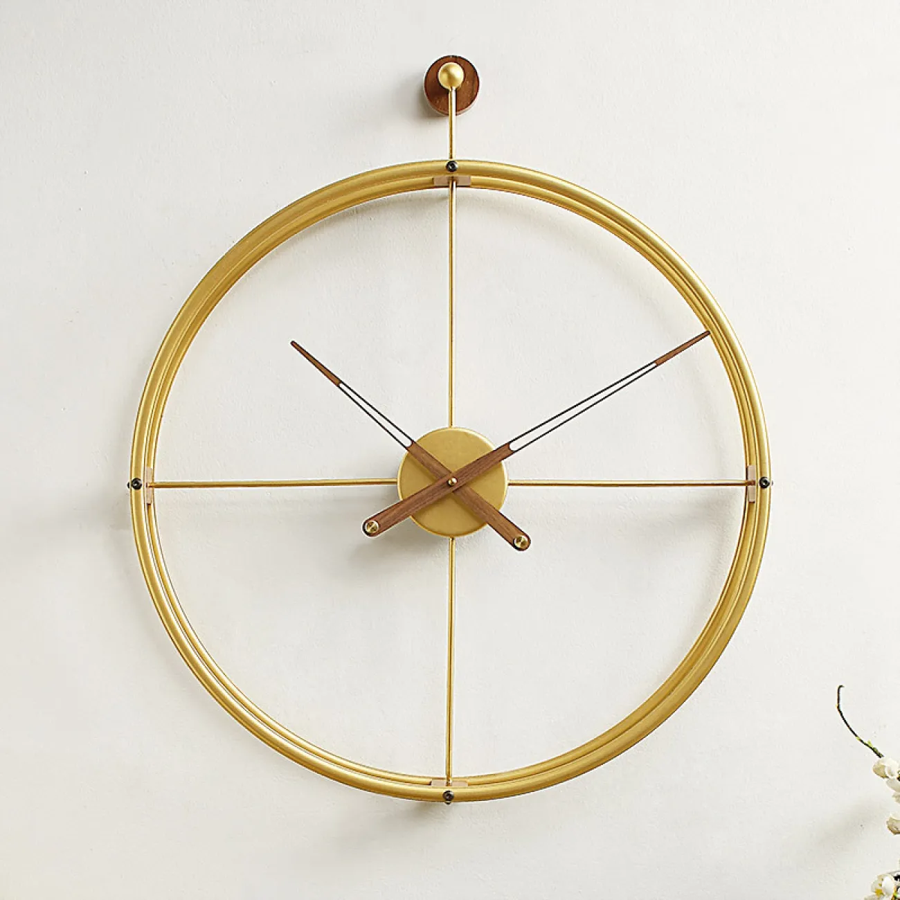 Минималистские модные настенные часы для гостиной в современном испанском стиле LaLume-KKK20260-20