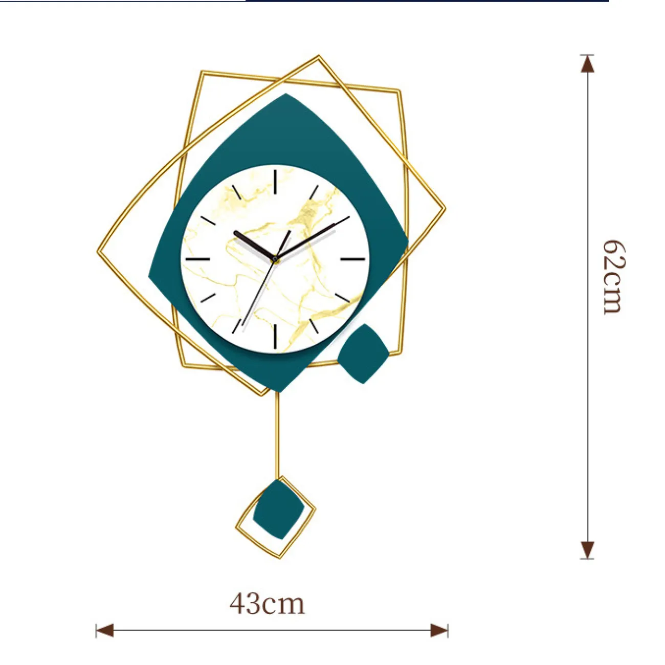 Современные роскошные скандинавские дизайнерские настенные часы LaLume-KKK20261-20