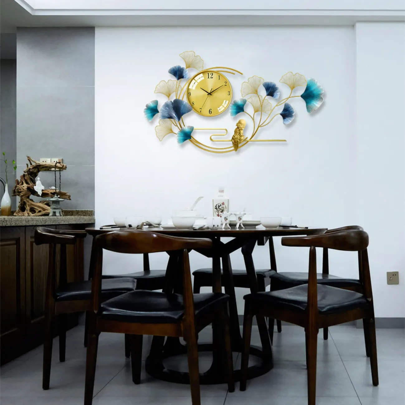Новые часы в китайском стиле для гостиной, скандинавский цвет, роскошное художественное украшение LaLume-KKK20271-20