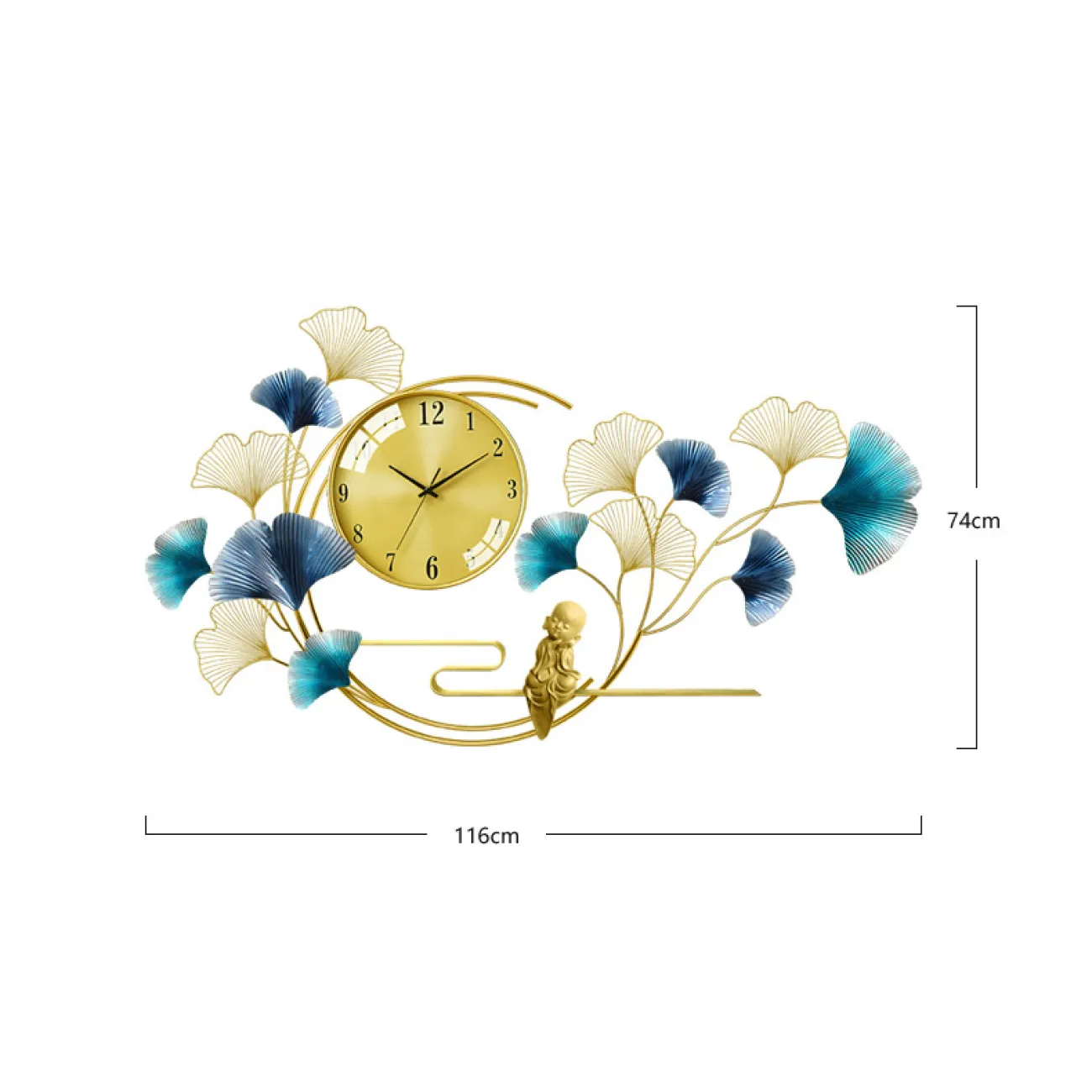 Новые часы в китайском стиле для гостиной, скандинавский цвет, роскошное художественное украшение LaLume-KKK20271-20
