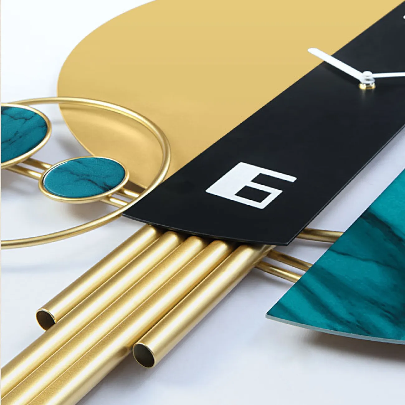 Роскошные настенные часы в скандинавском стиле для гостиной, индивидуальные минималистские часы  LaLume-KKK20274-20