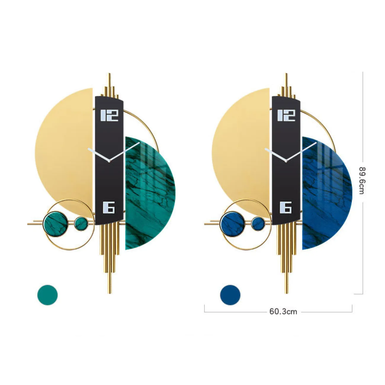Роскошные настенные часы в скандинавском стиле для гостиной, индивидуальные минималистские часы  LaLume-KKK20274-20