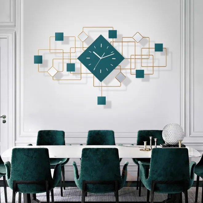 Роскошные часы в скандинавском стиле для гостиной,  настенные кварцевые часы  LaLume-KKK20277-20