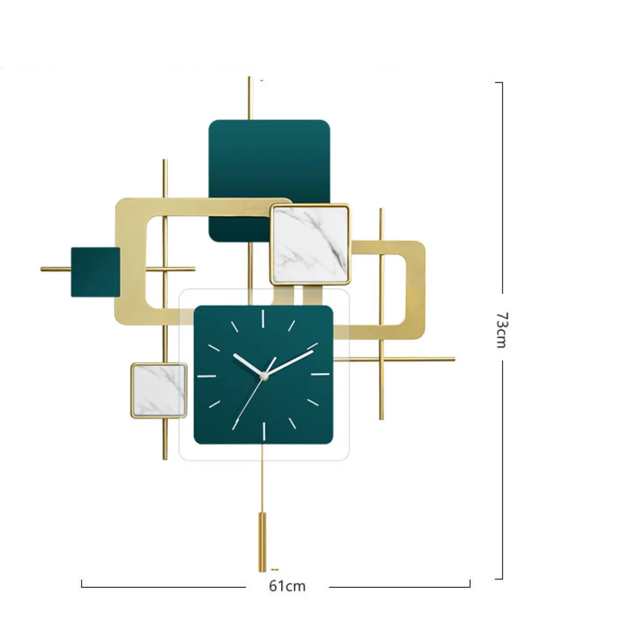 Дизайнерские настенные часы в скандинавском стиле LaLume-KKK20295-20