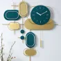 Дизайнерские часы "Овалы" в скандинавском стиле LaLume-KKK20297-20