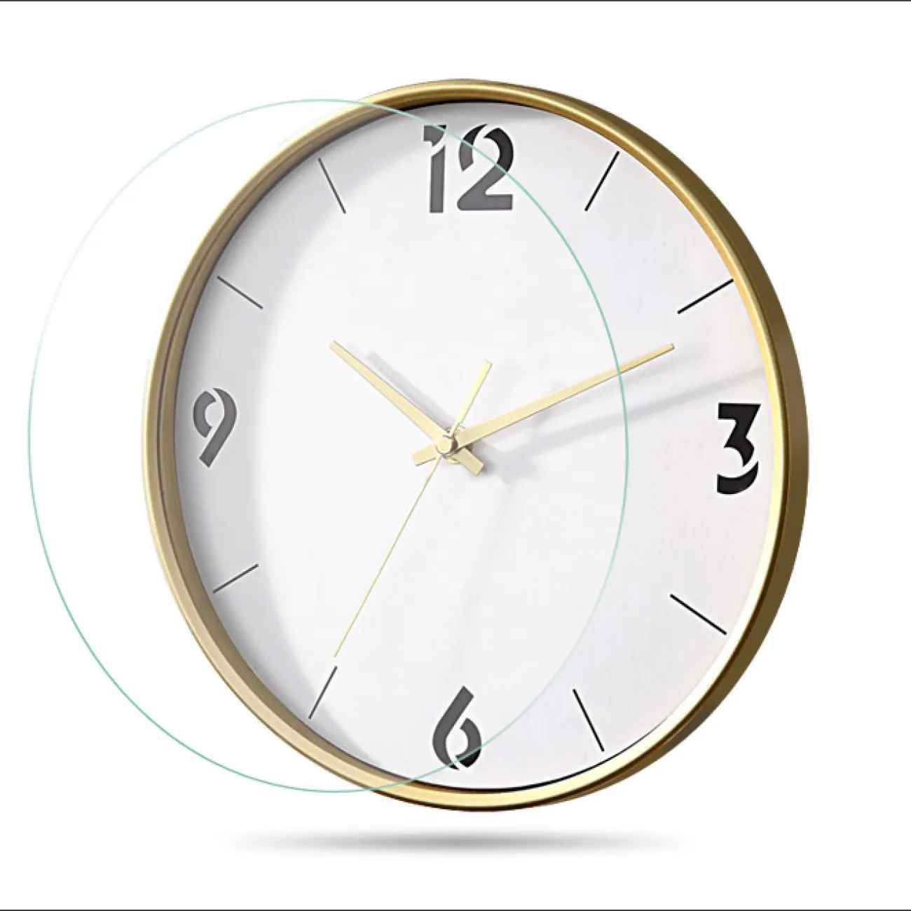 Дизайнерские настенные бесшумные круглые часы LaLume-KKK20298-20 Дизайнерские настенные бесшумные круглые часы LaLume-KKK20298-20