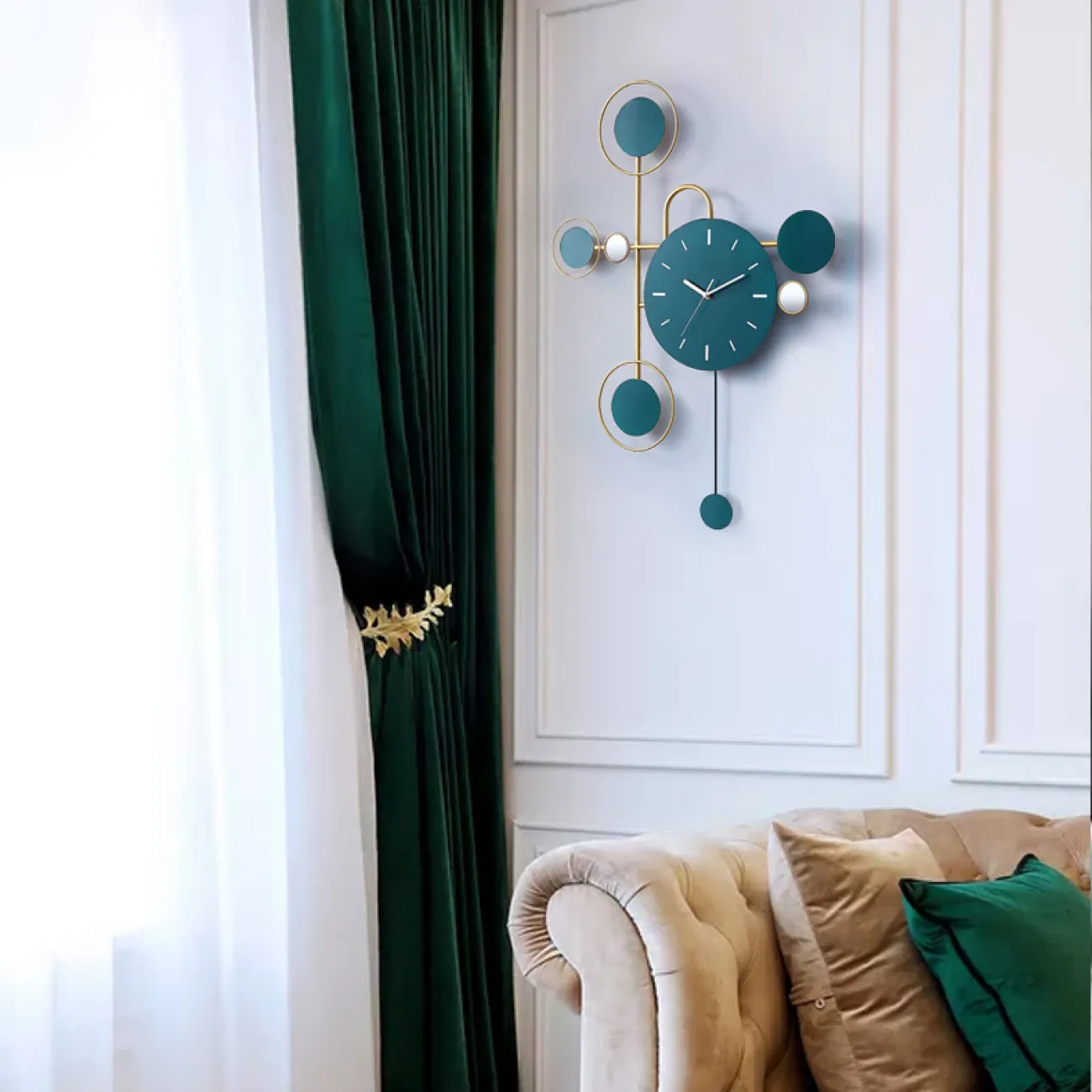 Дизайнерские настенные атмосферные часы LaLume-KKK20299-20 Дизайнерские настенные атмосферные часы LaLume-KKK20299-20