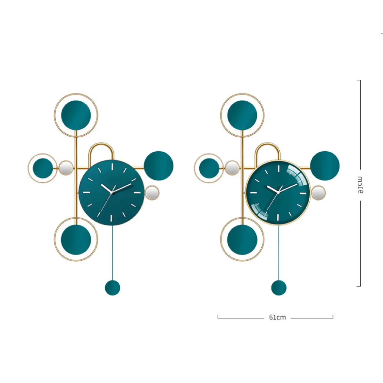 Дизайнерские настенные атмосферные часы LaLume-KKK20299-20 Дизайнерские настенные атмосферные часы LaLume-KKK20299-20