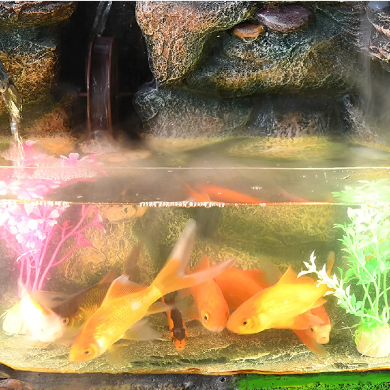 Дизайнерский увлажняющий фонтан с мельницей LaLume-DF20317-20