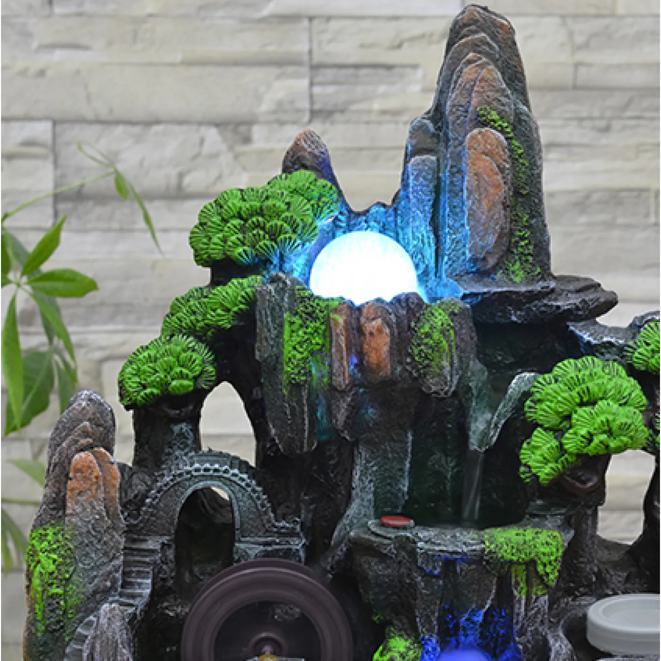 Дизайнерский увлажняющий фонтан с мельницей LaLume-DF20317-20