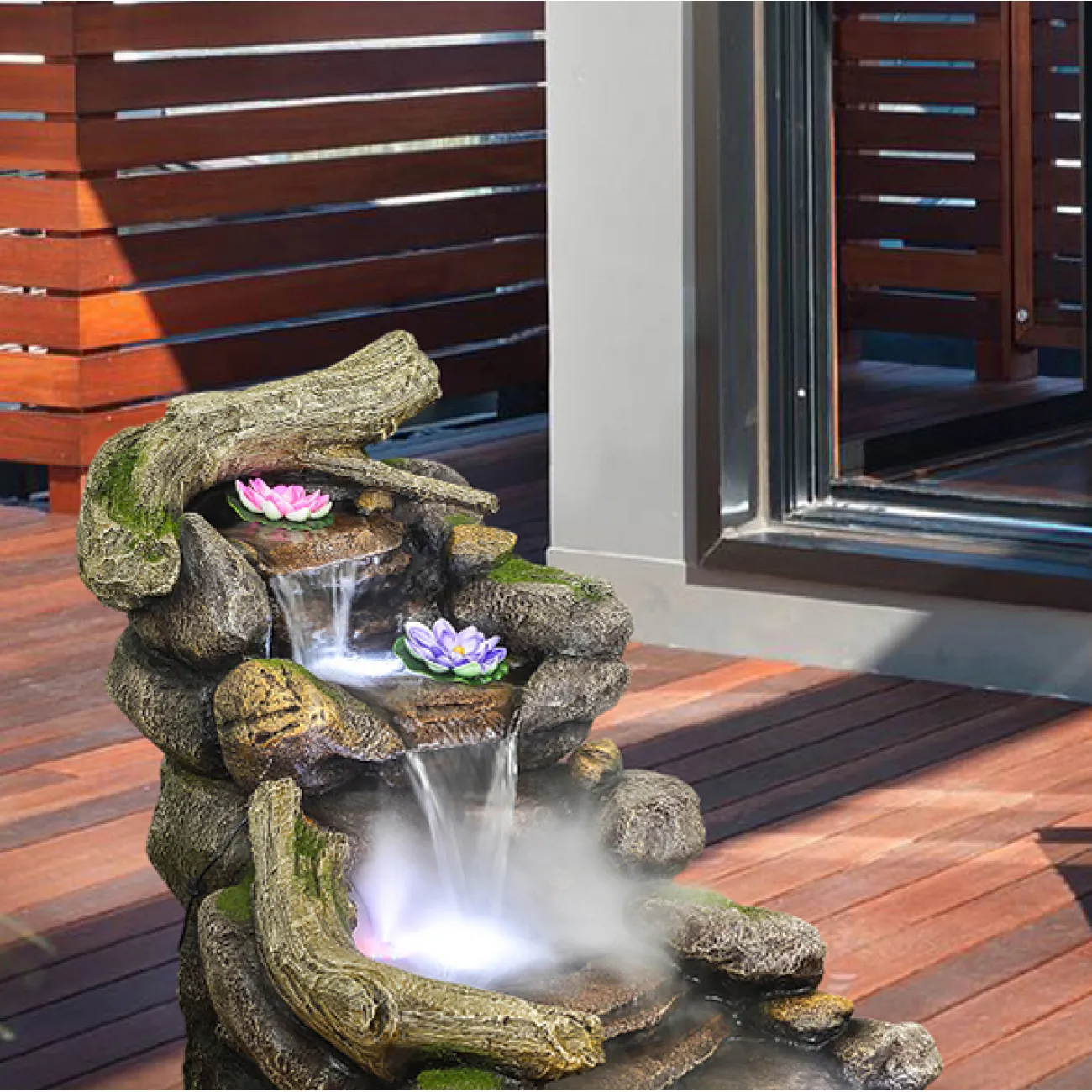 Дизайнерский напольный увлажняющий фонтан LaLume-DF20320-20